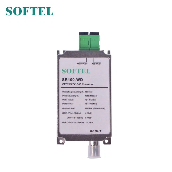 Softel FTTH Mini Node Passive Optical Satellite Receiver