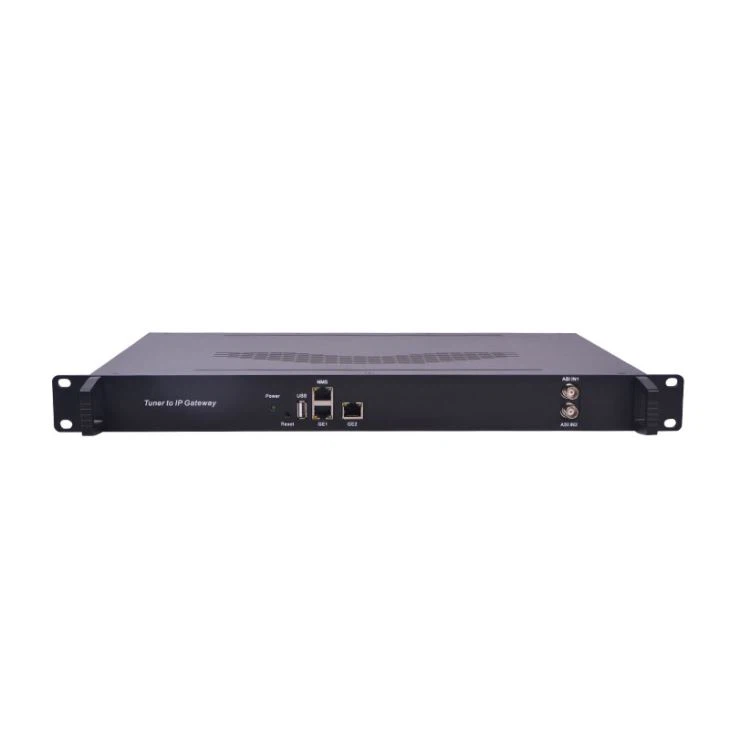 8CH IPTV IRD 8 Channels HD DVB-C Receiver Professional Satellite Receiver for DVB-C DVB-T ...