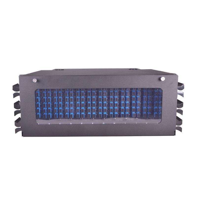 FTTH 1u 2u Outdoor Rack Mount ODF, 4 8 12 24 48 72 96 144 Port Core Fiber Optic Distribution Frame