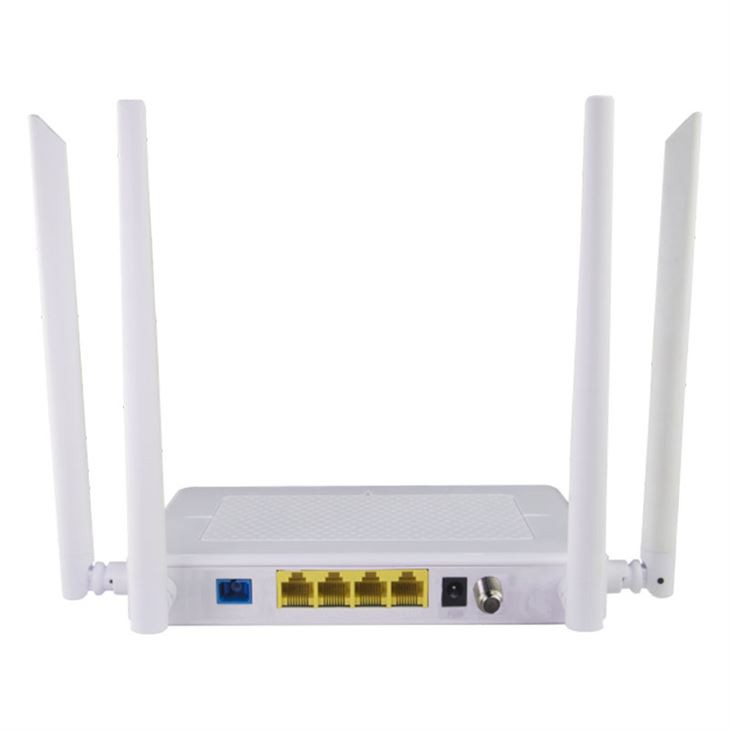4GE Single-fiber CATV Dual-Band ONT