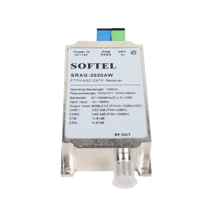 10G Fiber Optic Catv Receiver